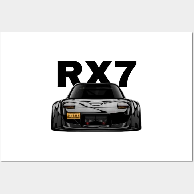 Rx7 FD Wall Art by MOTOSHIFT